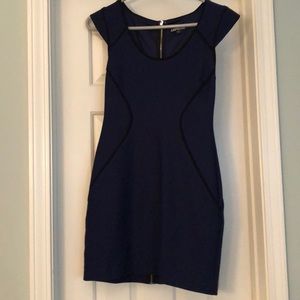Navy blue dress